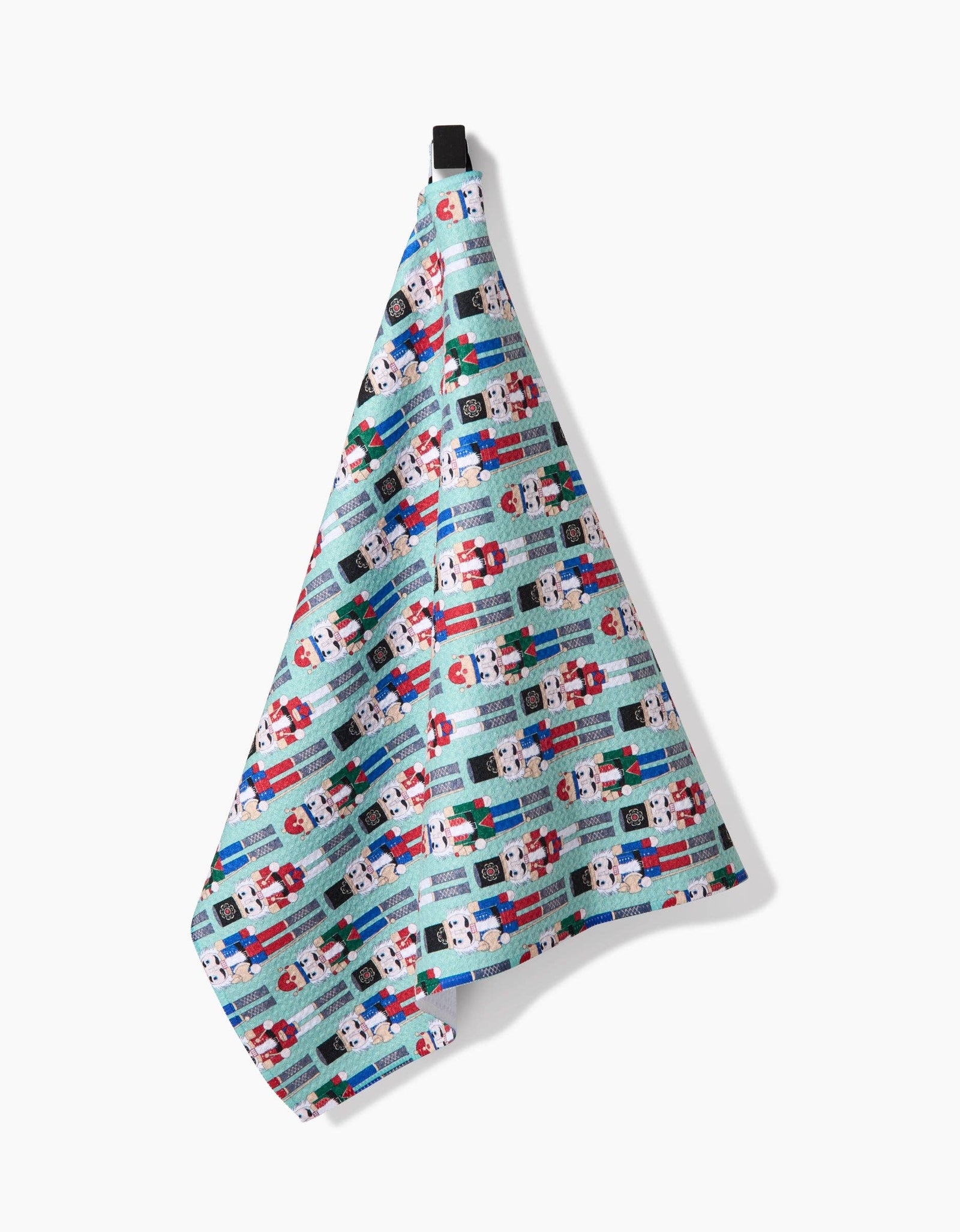 Nuts Cracking Geometry Tea Towel