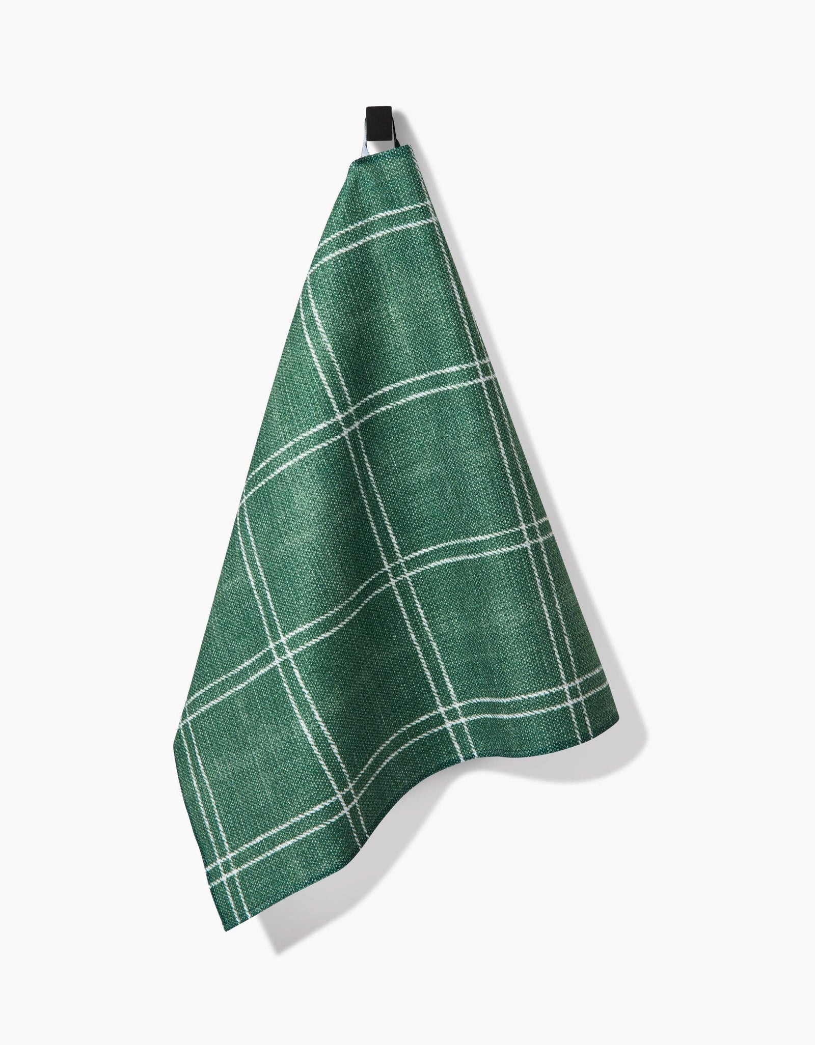 Pine Forest Plaid Geometry Tea Towel