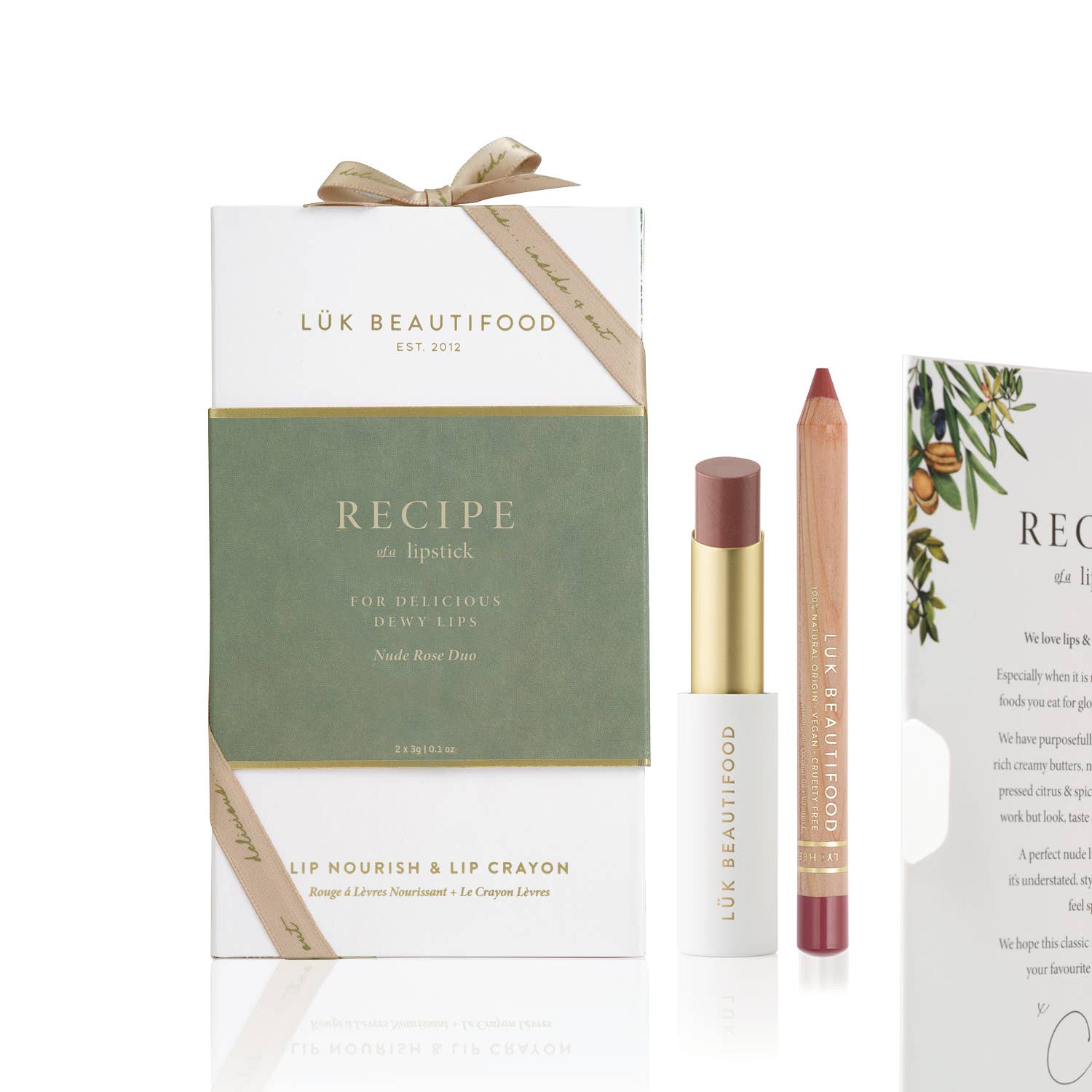 Recipe of a Lipstick - Nude Rose Duo Holiday 2025 Gift Set