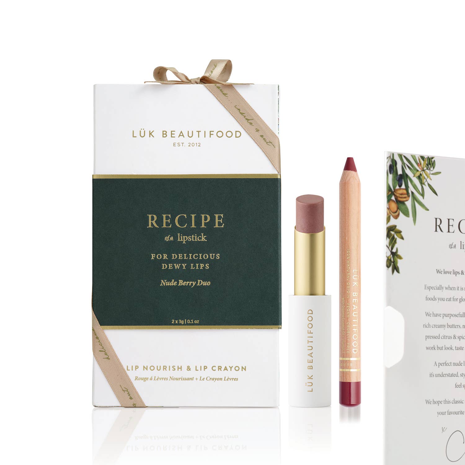 Recipe of a Lipstick - Nude Berry Duo Holiday 2025 Gift