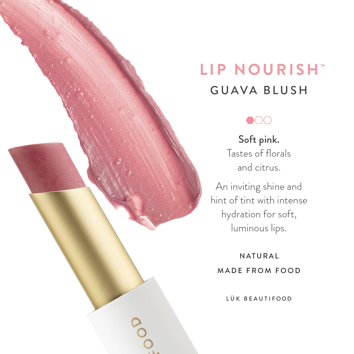Lip Nourish™ Sheer Lipstick - Guava Blush