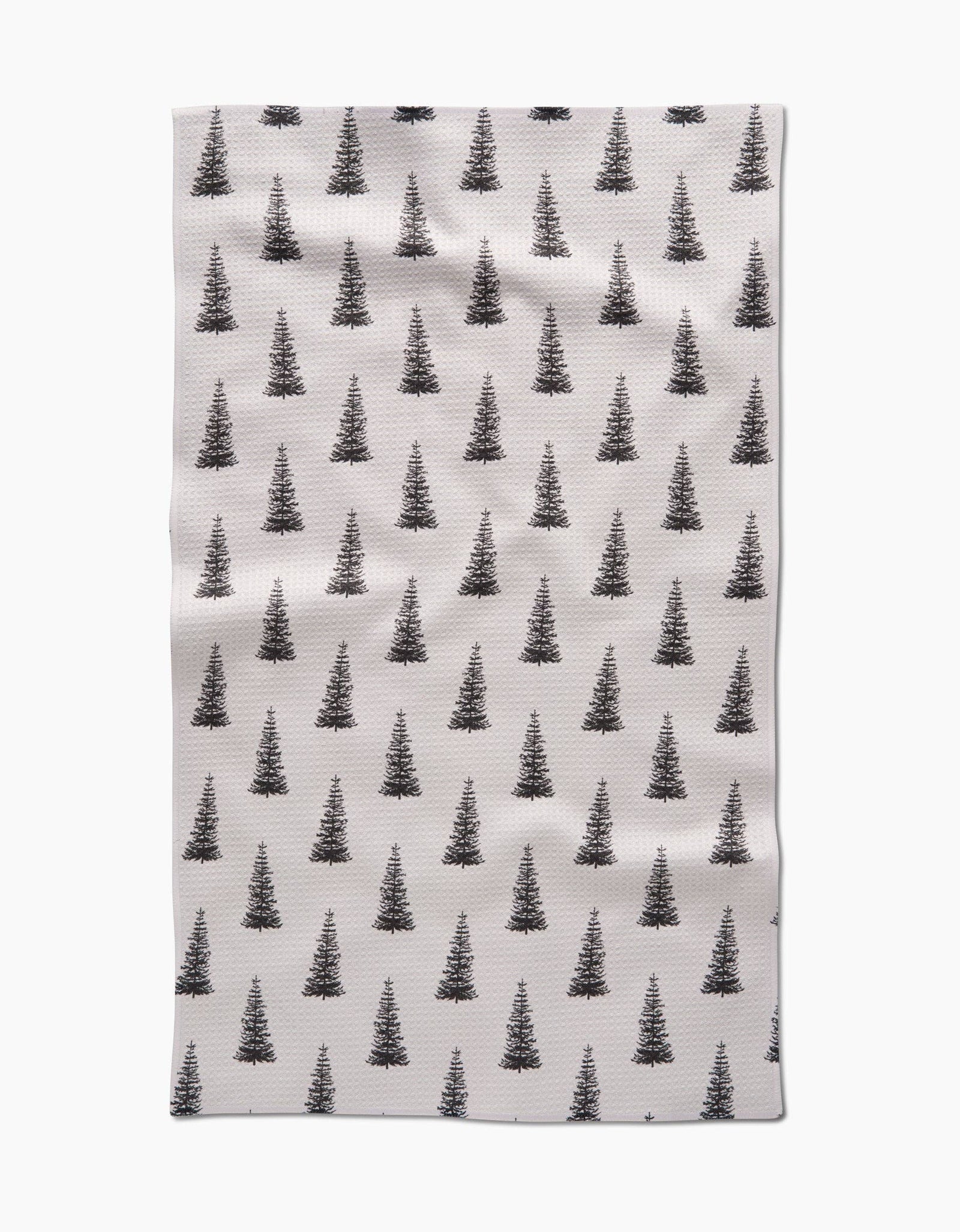 Alpine Forest Geometry Tea Towel