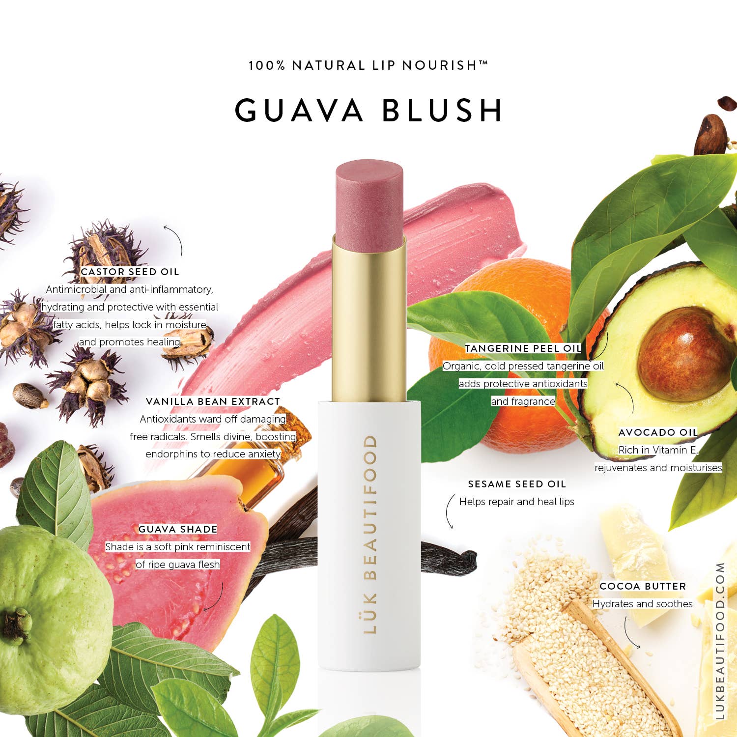 Lip Nourish™ Sheer Lipstick - Guava Blush