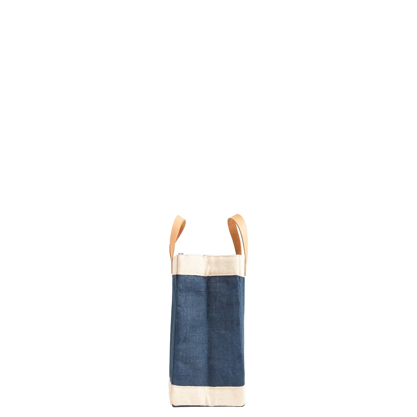 Apolis Petite Market Bag in Navy: Coeur d'Alene