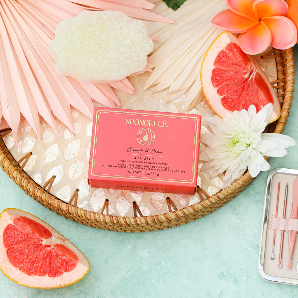 Spongelle Grapefruit Cassis | Pedi Buffer