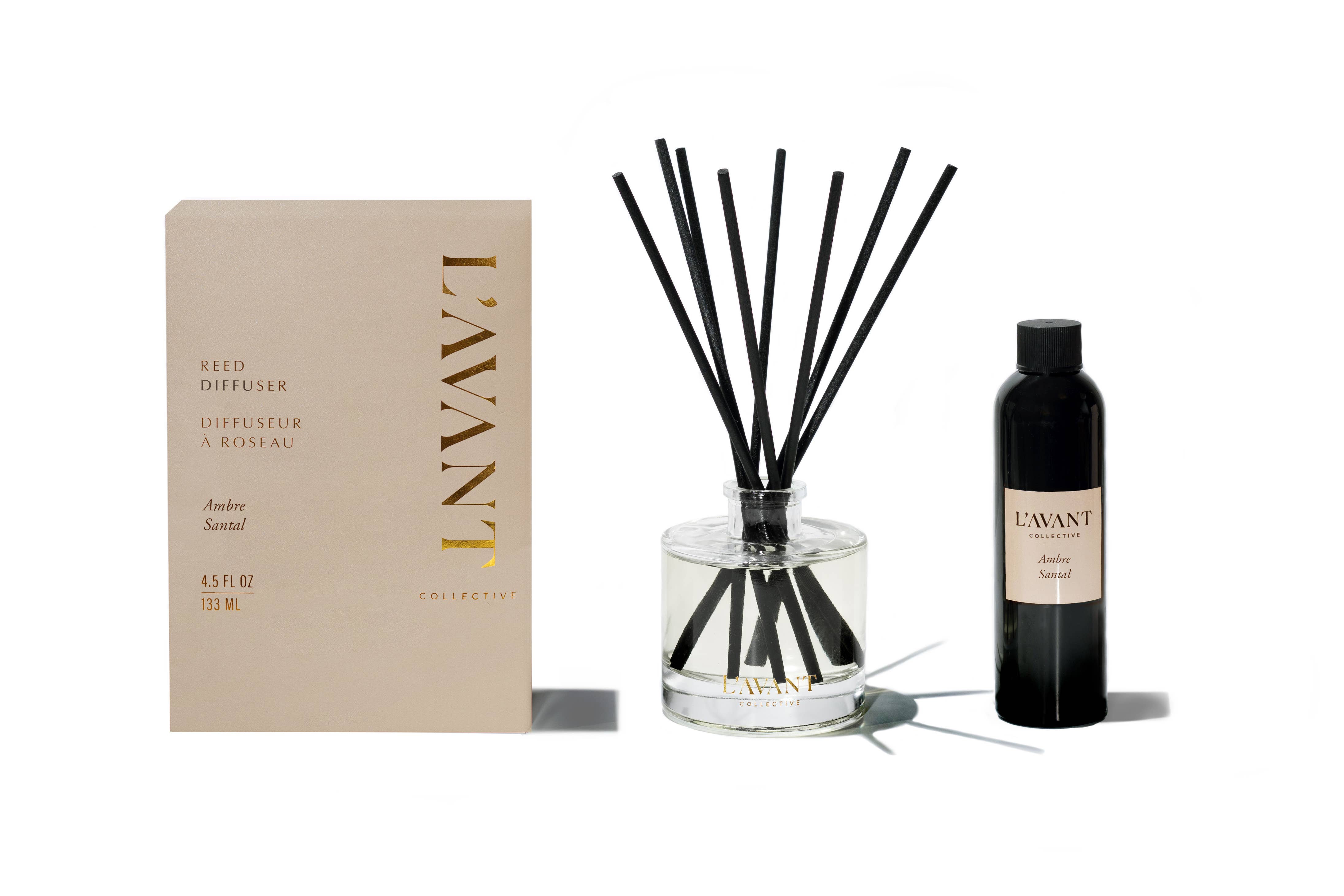 Amber Alang Reed Diffusers Reed Diffuser - Ambre Santal - Holaday & Co.