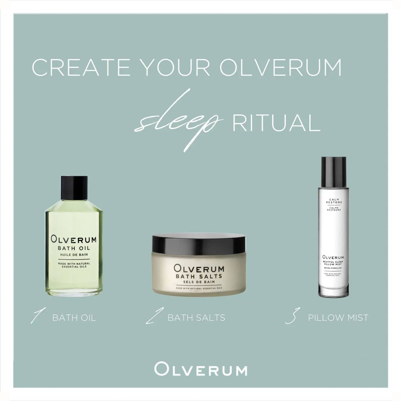 Home Spa Bath Oil, promoting restful sleep - 2.0 fl.oz