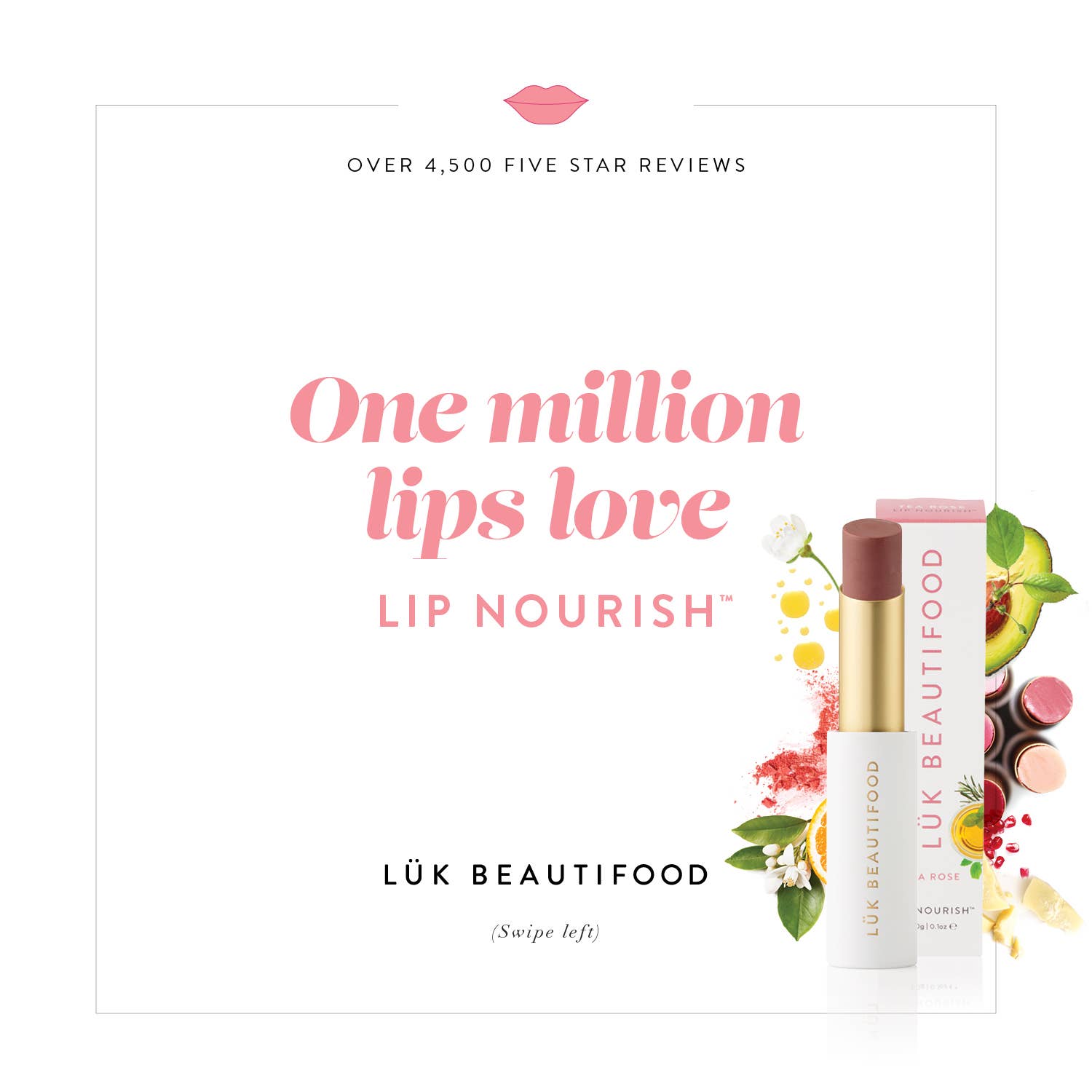 Lip Nourish™ Sheer Lipstick - Tea Rose