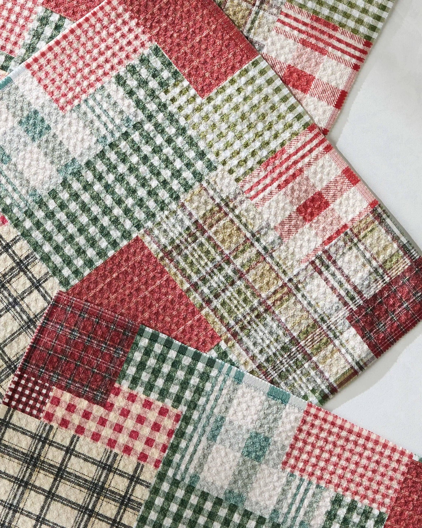 Patchly Geometry Dishcloth Set