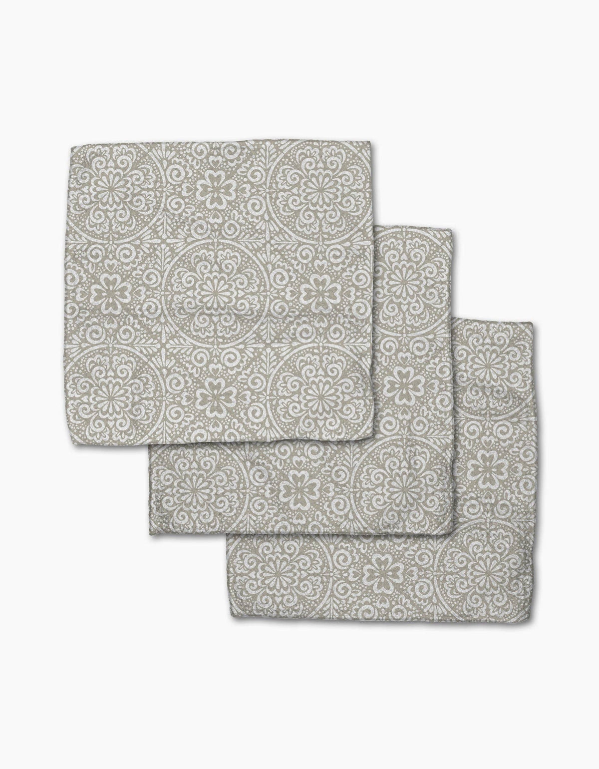 Boho Medallion Geometry Dishcloth Set