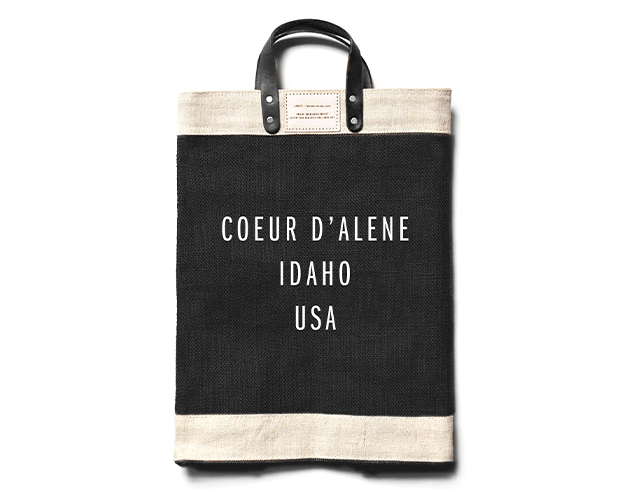 Apolis Black Coeur d&#39;Alene Market Bag