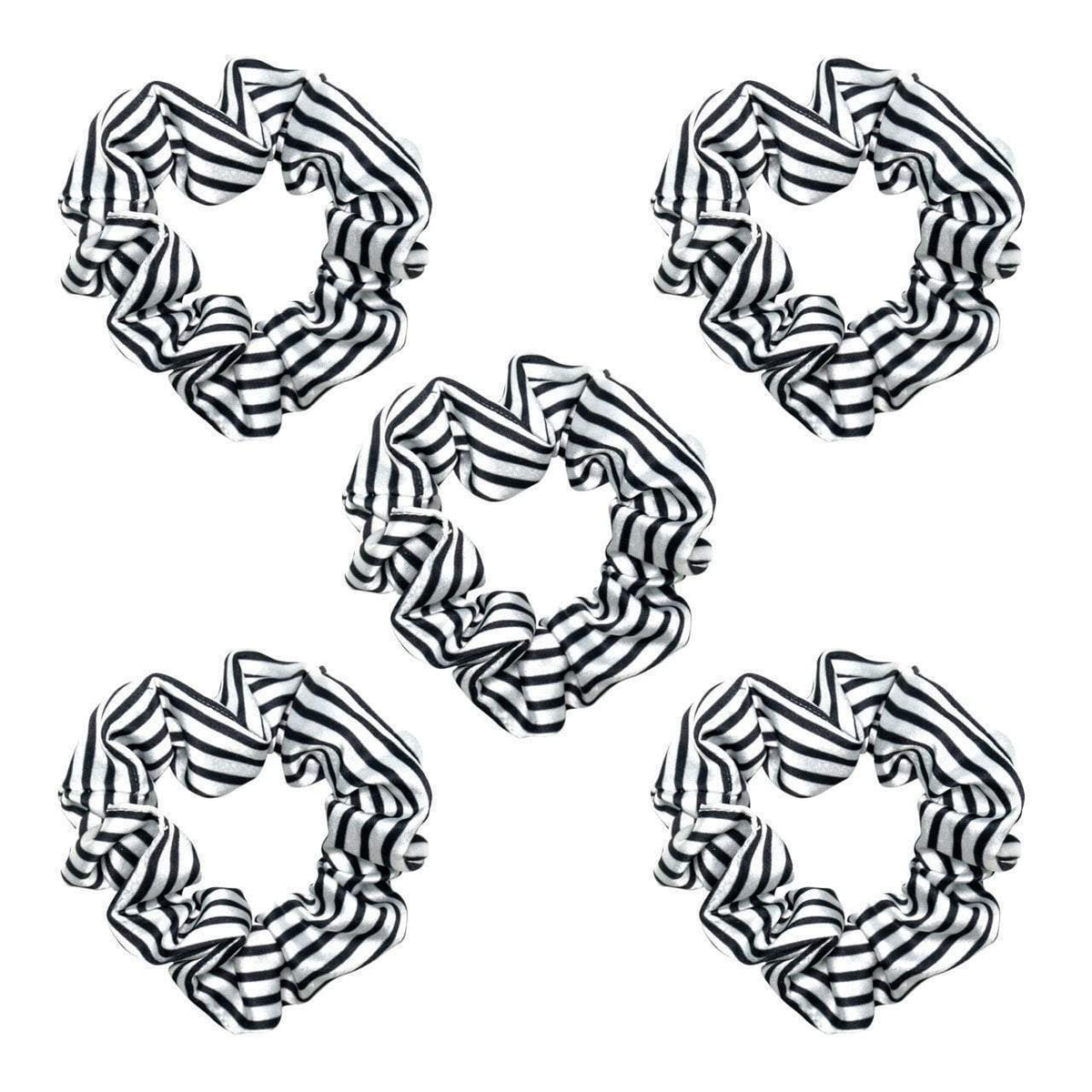 Stripe Satin Sleep Scrunchie