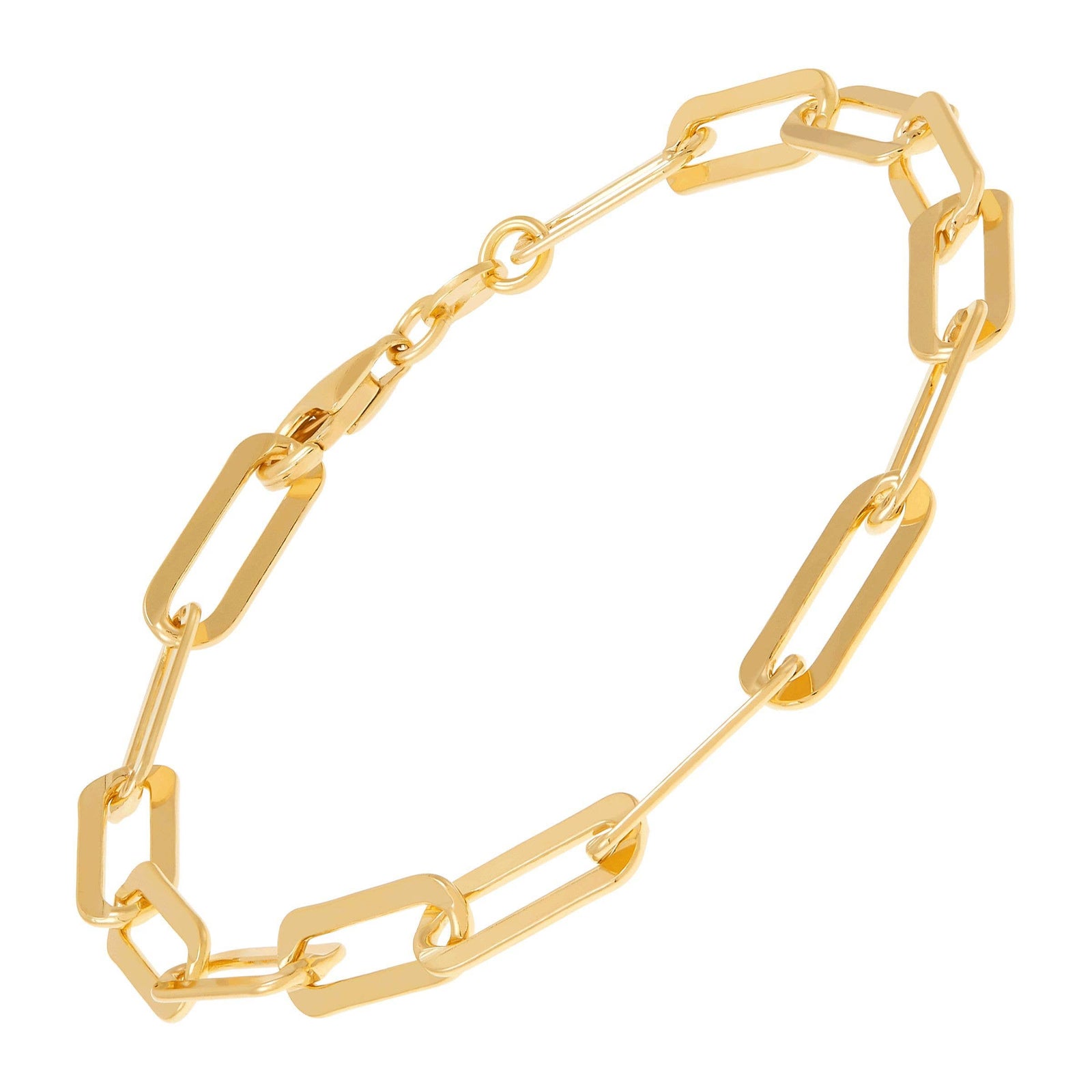 Silpada 'Golden Oval' Bracelet in 14K Gold Plated: 7 1/2