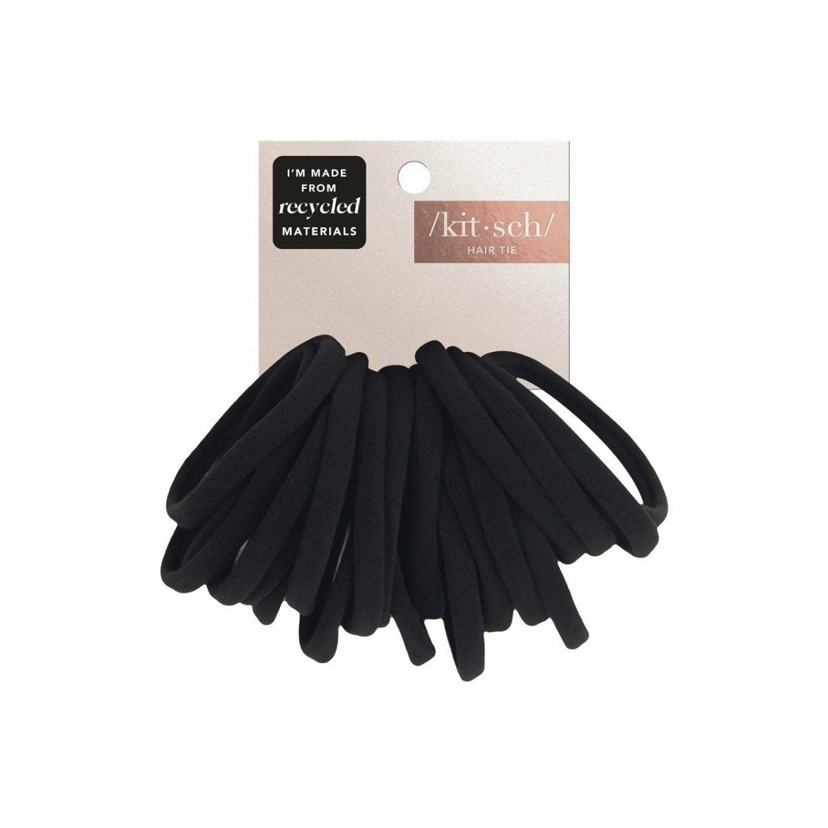 Recycled Nylon Elastics-Black-20pc