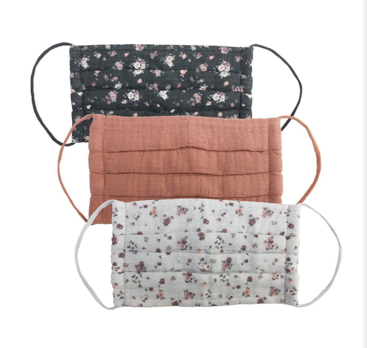 Cotton mask 3 pc Set - Vintage Floral