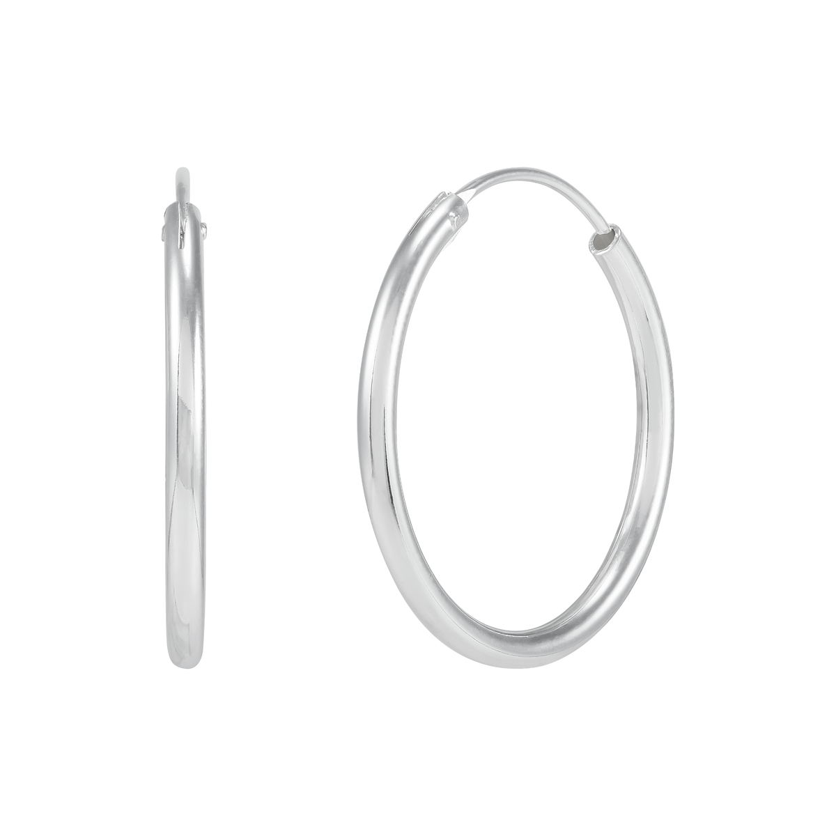 Silpada Endless Elegance Earrings,14K Gold-Plated Silver: White / 15/16