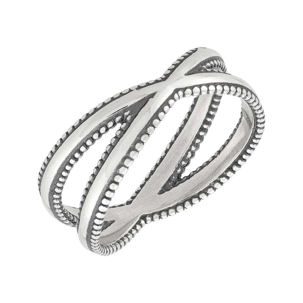 Silpada 'Interlap' Sterling Silver Ring: 5