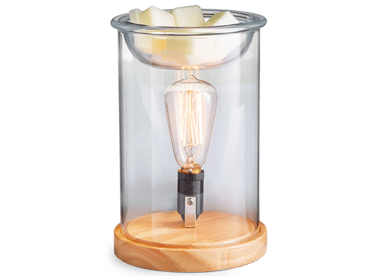 Wood &amp; Glass Edison Bulb Illumination