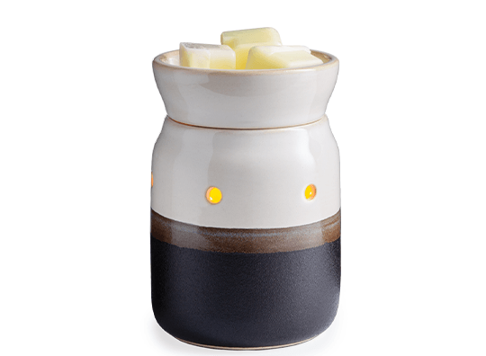Midsize Fragrance Warmer Ivory &amp; Iron
