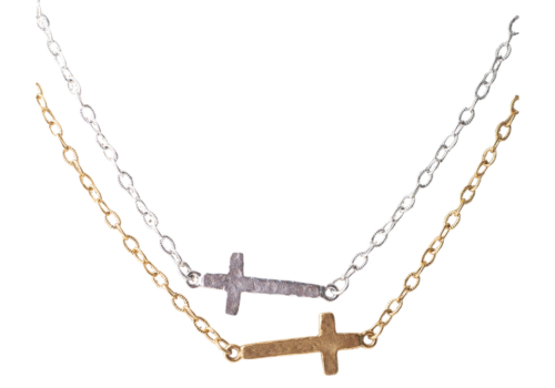 Eternal Grace Necklace: Antique Gold