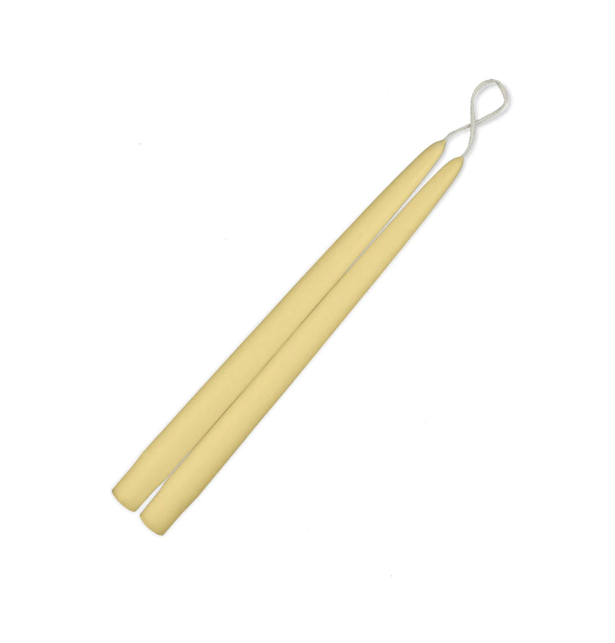 Beeswax Natural 7/8&quot; x 12&quot; Taper