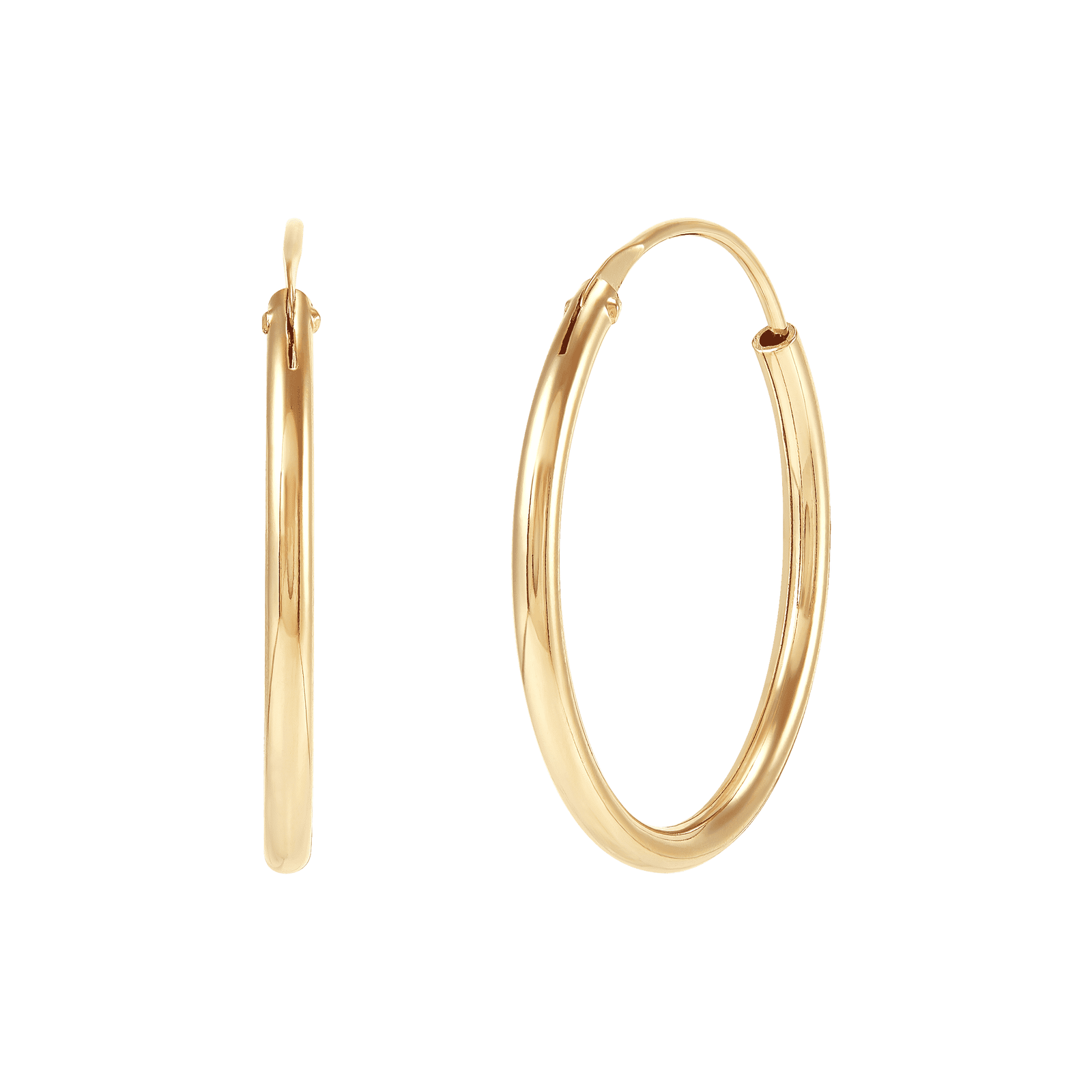 Silpada Endless Elegance Earrings,14K Gold-Plated Silver: Yellow Gold (1) / 15/16