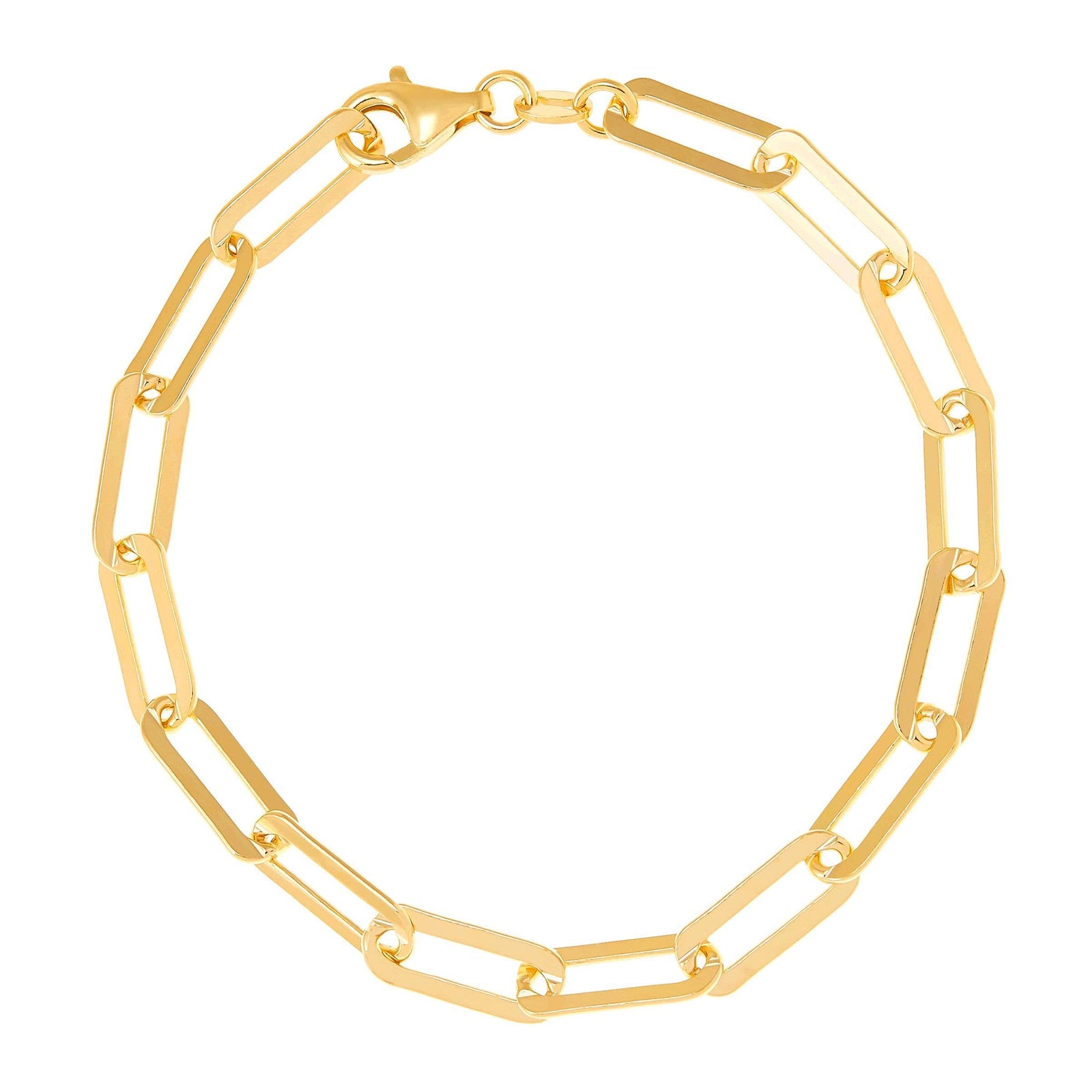 Silpada 'Golden Oval' Bracelet in 14K Gold Plated: 7 1/2