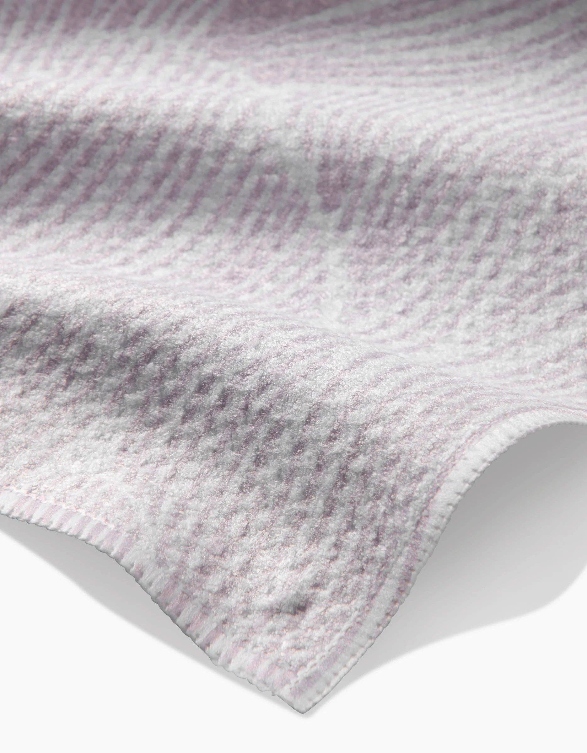 Posh Petals Blushed Bergamot Geometry Tea Towel
