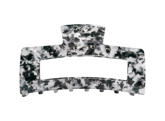 Jumbo Open Shape Claw Clip - Black