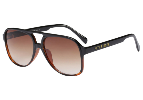 Kingston Sunglasses - Black &amp; Tortoise