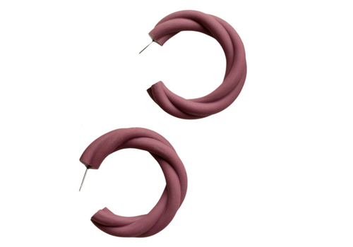 Twisted Hoops in Wine