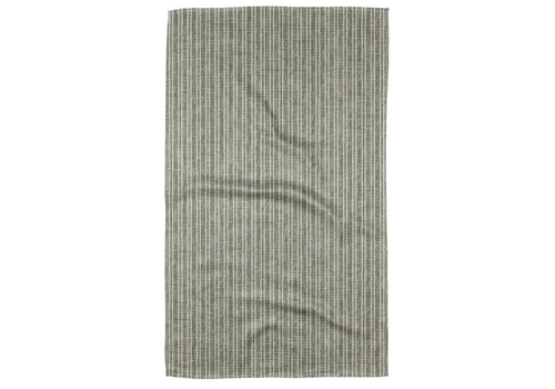 Garff Sage Geometry Tea Towel
