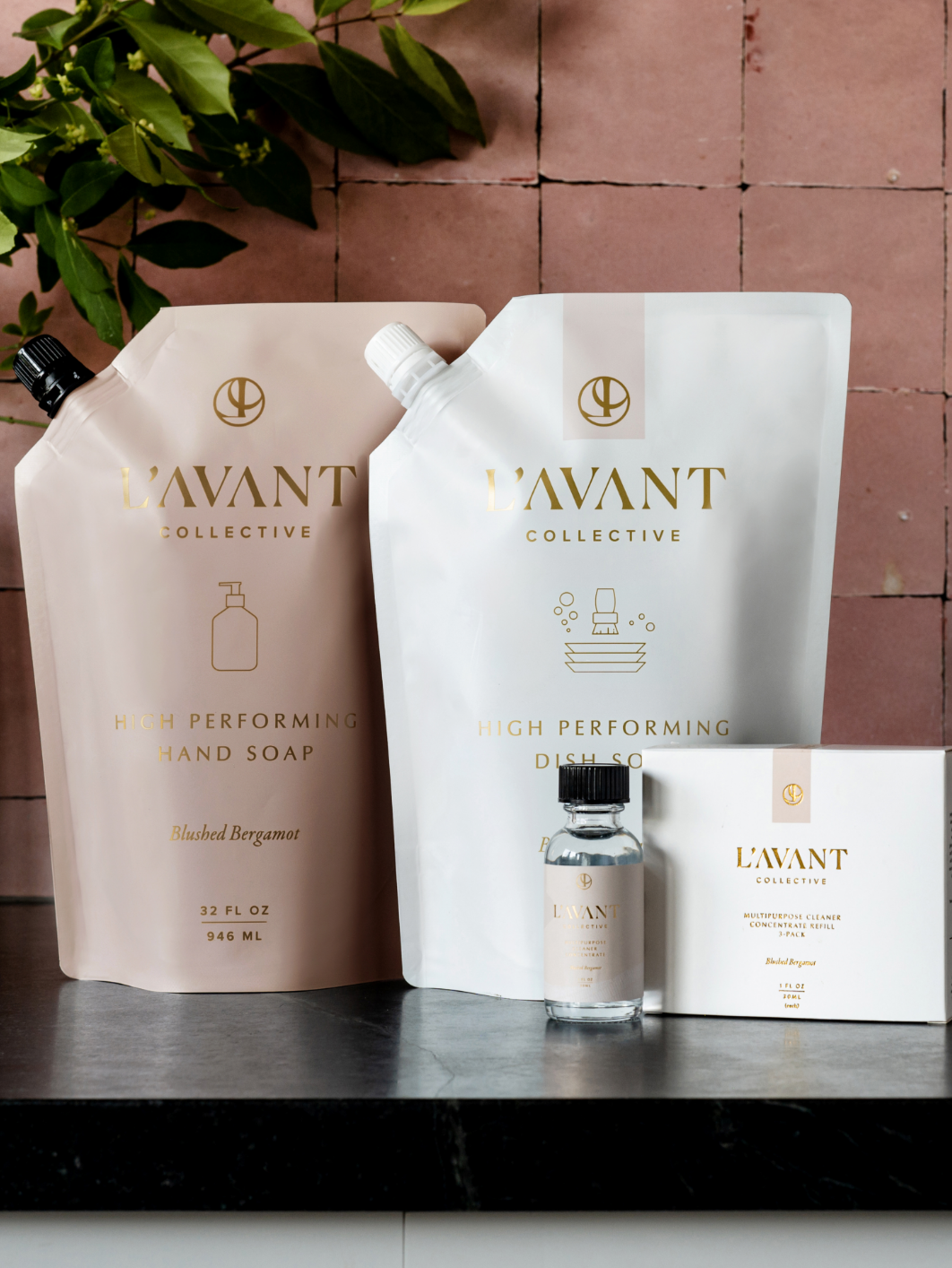 L&#39;Avant High Performing Hand Soap Refill - Blushed Bergamot