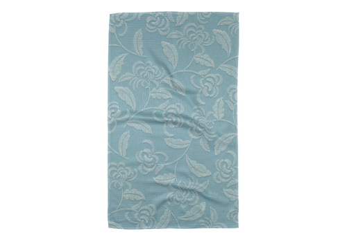 Edith&#39;s Embroidery Geometry Tea Towel