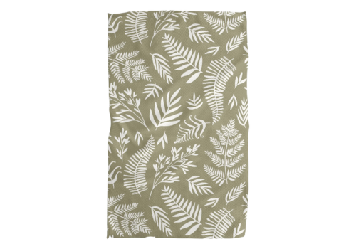 Olive Kitchen Geometry Tea Towel