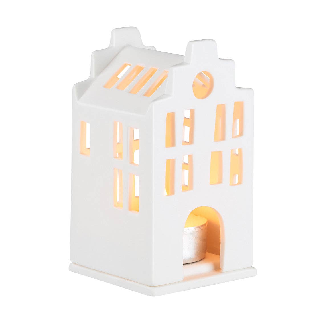 Village House - Townhouse Stepped Gable Roof - 4.3&quot;