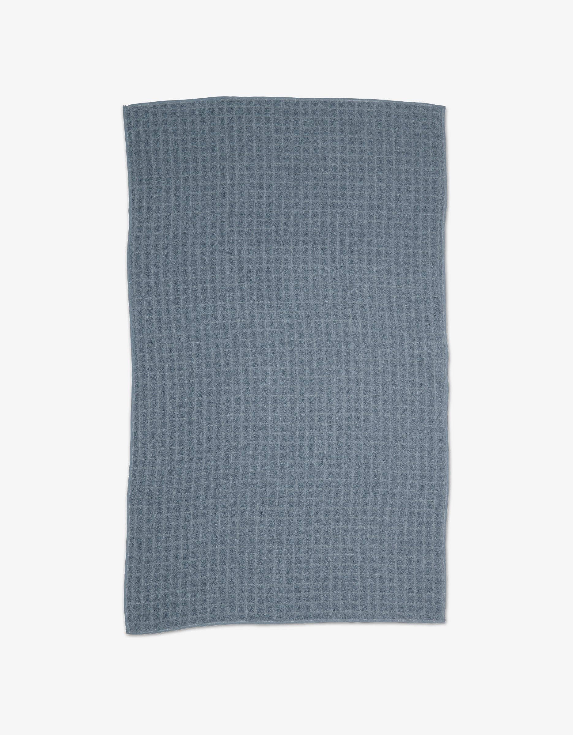 Sky Waffle Hand Towel by Geometry