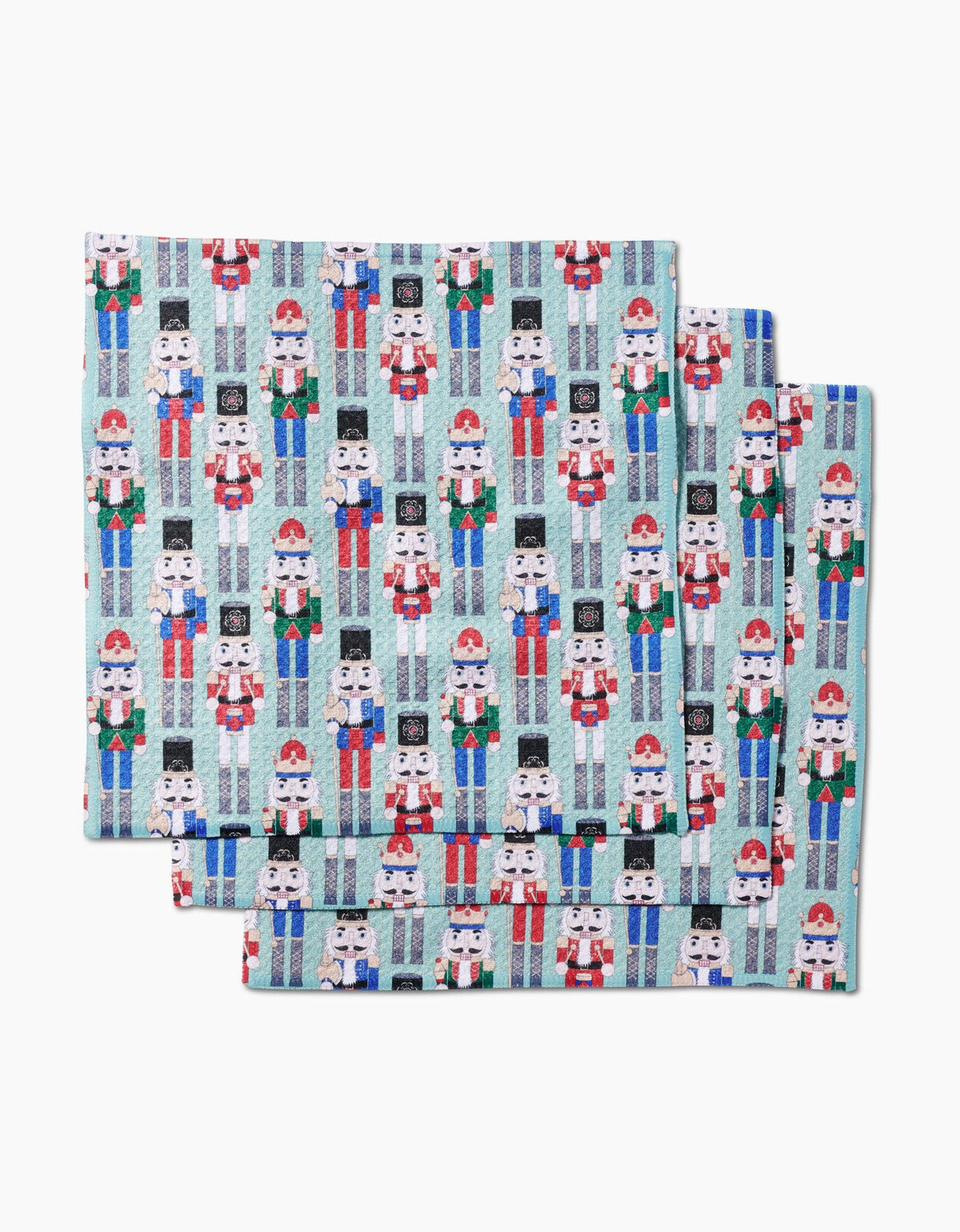 Nuts Cracking Geometry Dishcloth