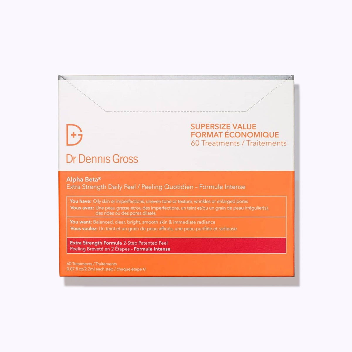 Dr. Dennis Gross Skincare Alpha Beta Extra Strength Daily Peel: 30 packs