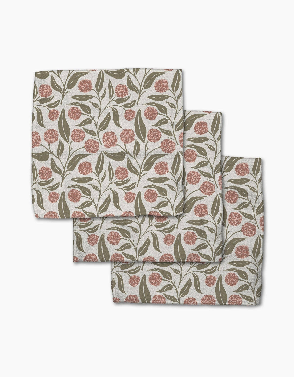 French Countryside Geometry Dishcloth Set