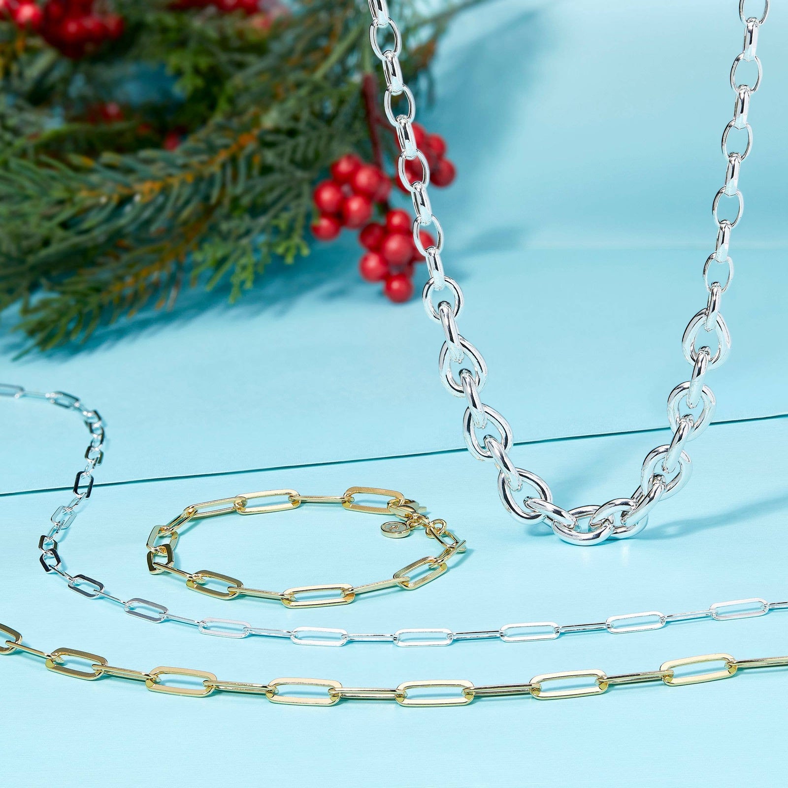 Silpada 'Golden Oval' Bracelet in 14K Gold Plated: 7 1/2