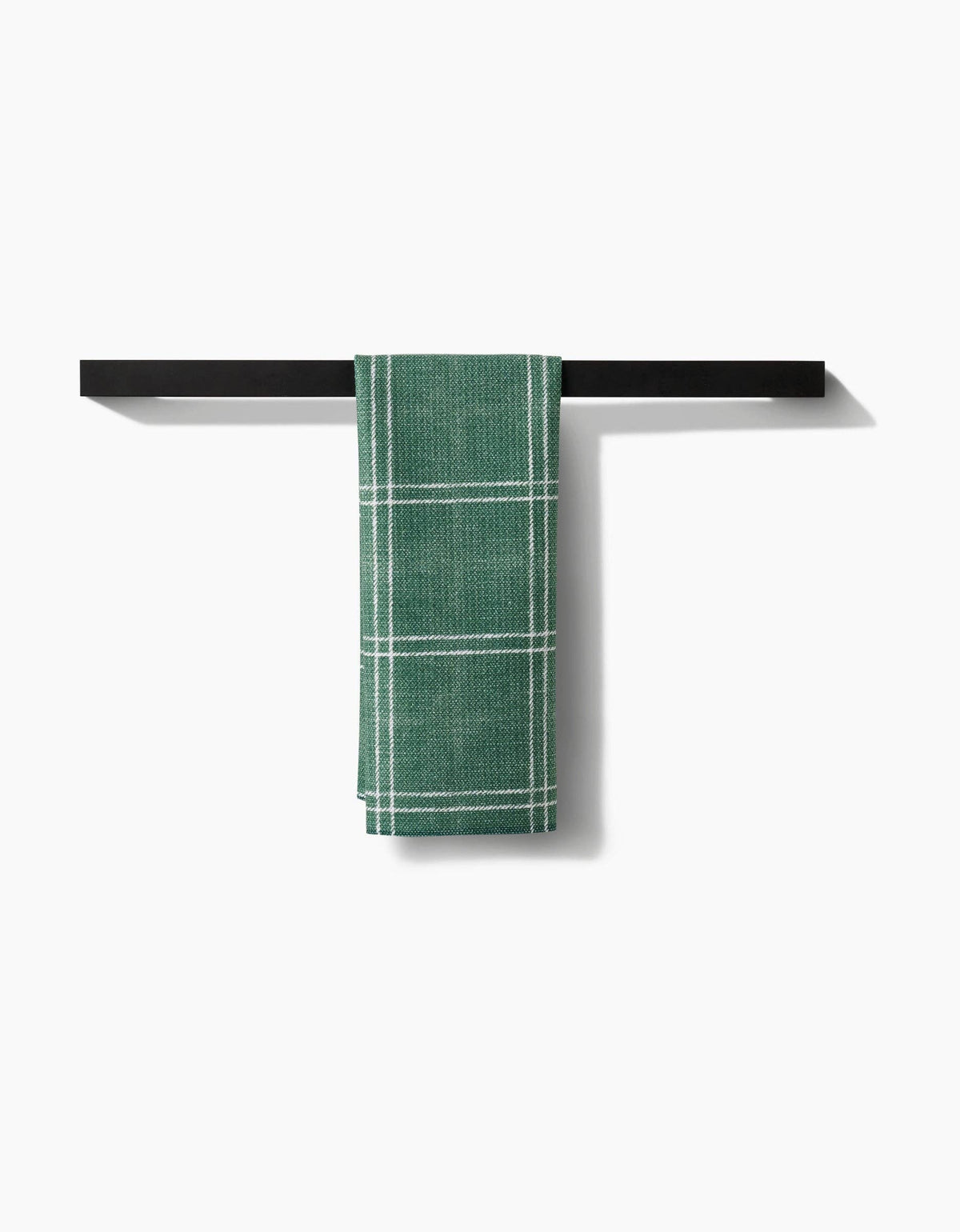 Pine Forest Plaid Geometry Tea Towel