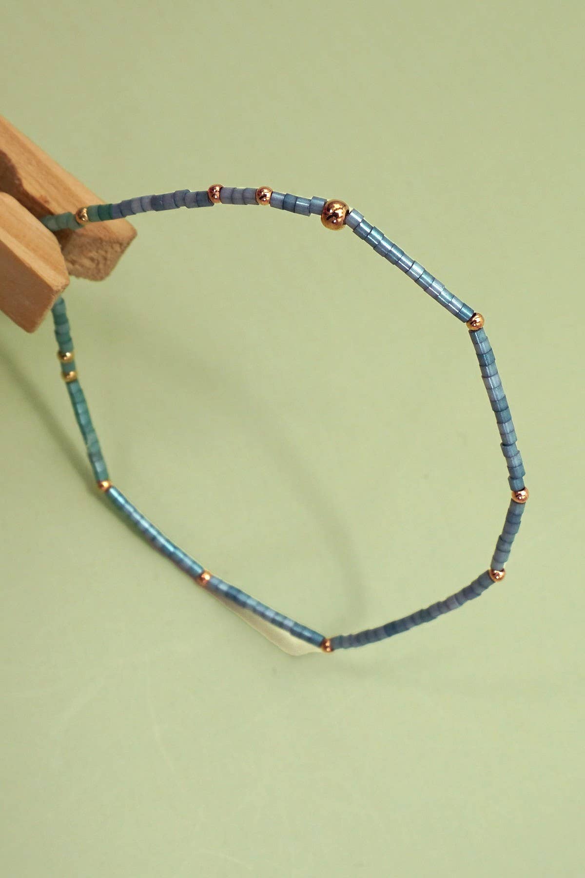 BOHO COLORFUL BALL BEADED BRACELET | 40B5178: TEAL