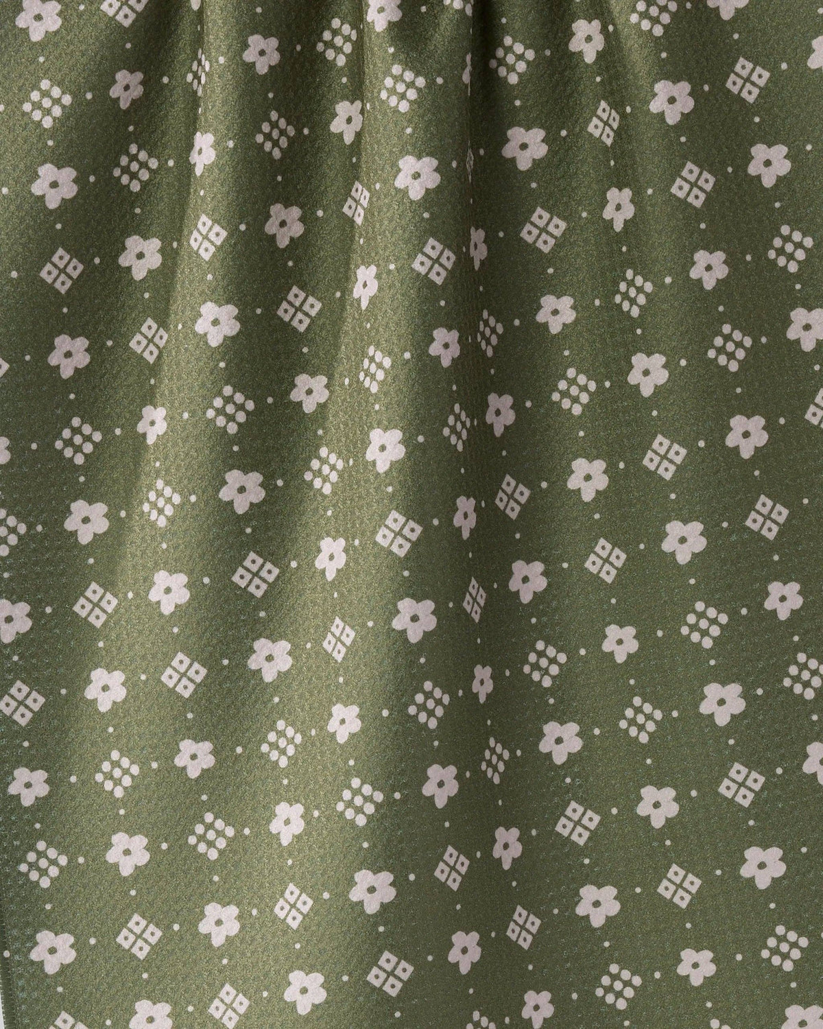 Green Gables Geometry Tea Towel