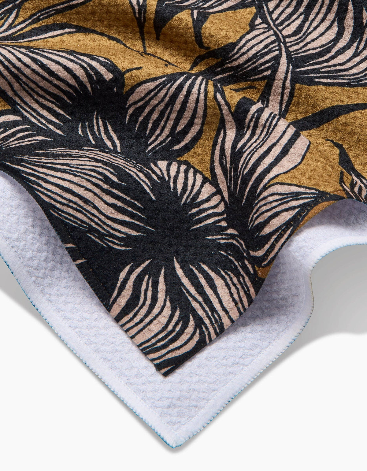 Stay Saffron Geometry Tea Towel