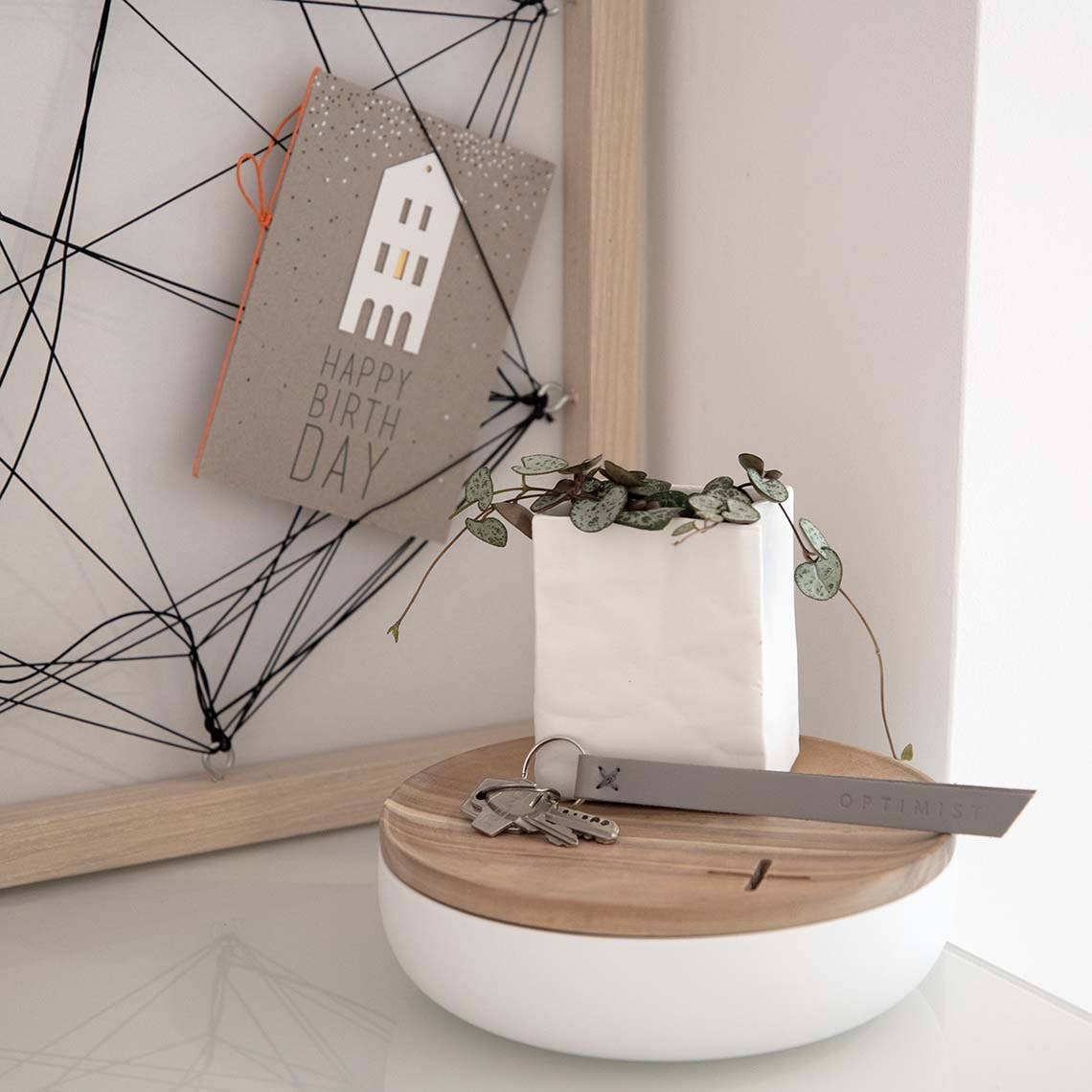 Porcelain Bag: Bag 5.7x6x4.5in