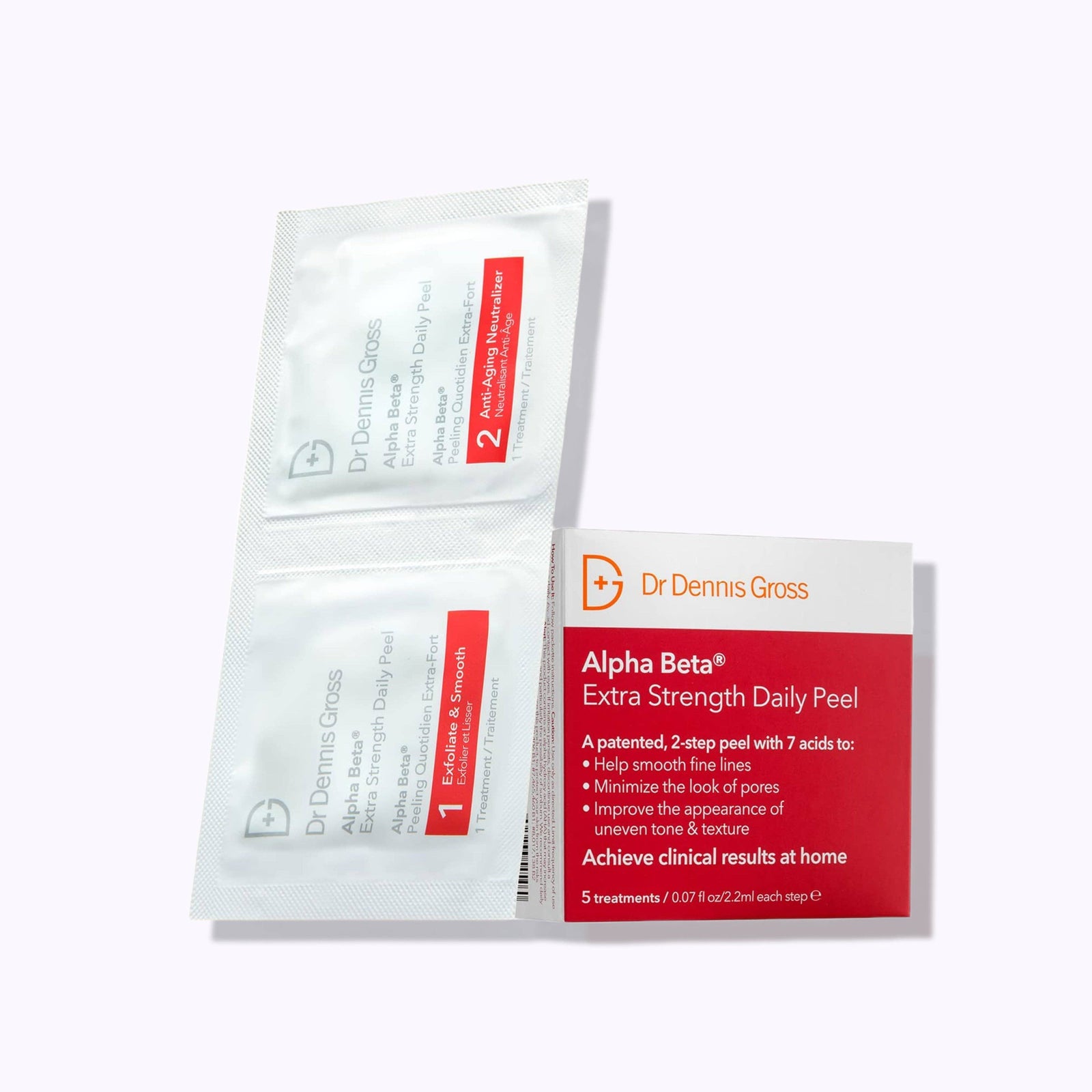 Dr. Dennis Gross Skincare Alpha Beta Extra Strength Daily Peel: 30 packs