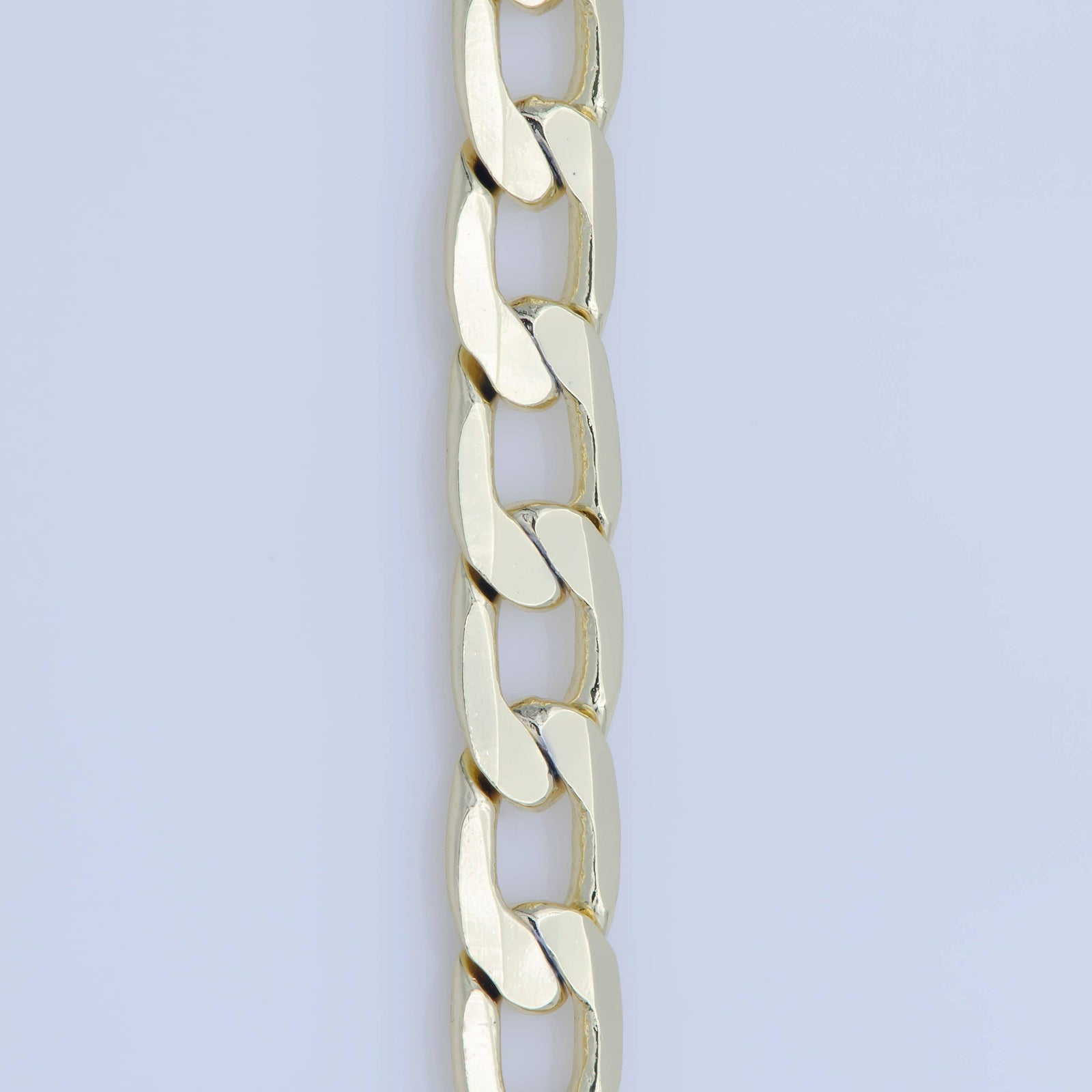 Clearance Pricing BLOWOUT 14K Gold Filled 3mm Flat Cuban Miami Curb 18 Inch Layering Chain Necklace | WA-232