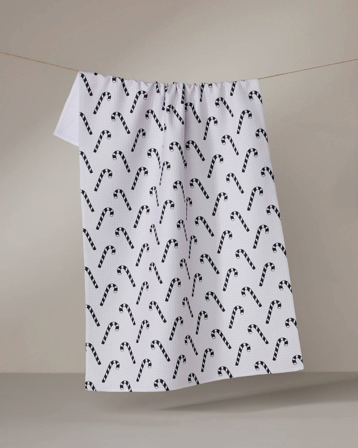 Peppermint Pop Geometry Tea Towel