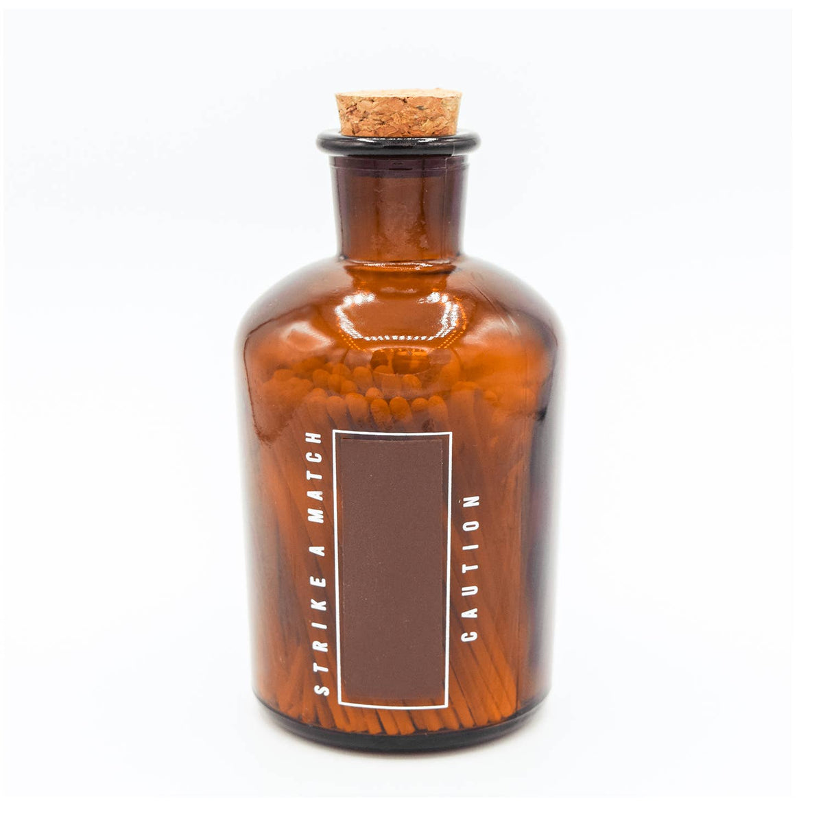 Medium Apothecary Safety Matches, White - Home Decor &amp; Gifts